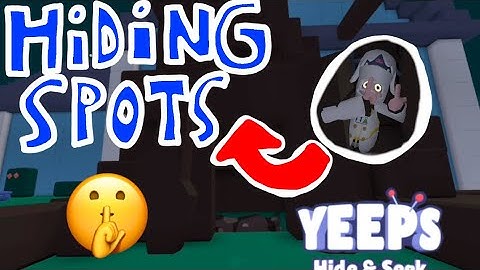 The best hiding spots in Yeeps Hide and Seek!