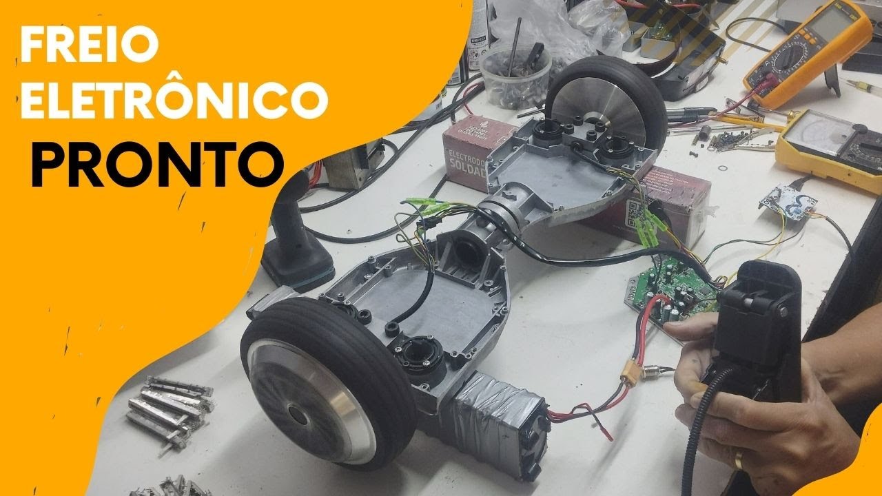 Saiba como fazer a PARTE ELÉTRICA do KART com motor de hoverboard