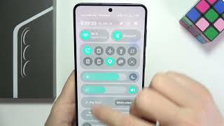 SAMSUNG Galaxy S26: How to Show Seconds in Quick Panel Settings