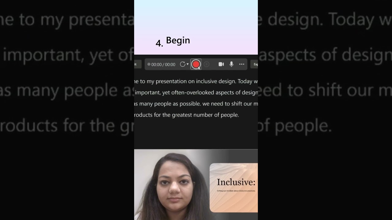 Microsoft 365 Insider: Record customized camera feeds with cameo in PowerPoint