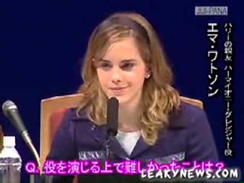 Harry Potter and the Goblet of Fire press conference in Japan: Daniel's video message