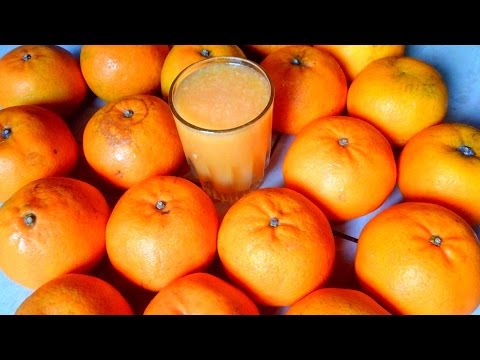 Quick & Easy Farm Fresh Orange Fruit Juice Making In 2 Minuts | Healthy Juice Recipe | Village food