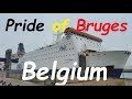 Belgium to England ferry trip on MS Pride of Bruges