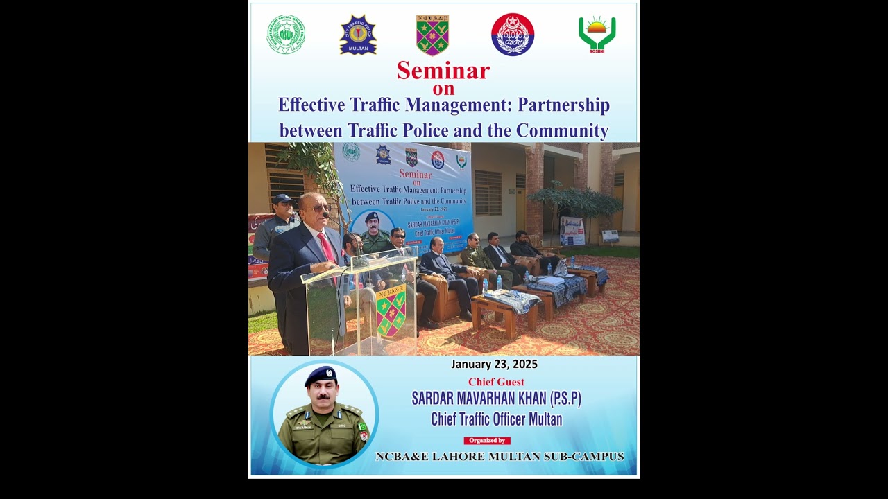 Seminar on Effective Traffic Management: Partnership between Traffic Police and the Community