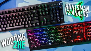 Wooting 2 HE VS Razer HUNTSMAN V2 ANALOG - Review & Comparison