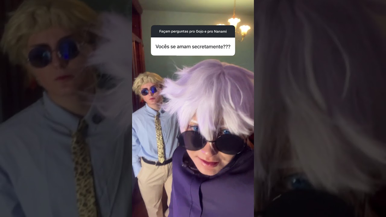 GOJO E NANAMI RESPONDEM!! #cosplay #jujutsukaisen #gojosatoru ​⁠ @Nandalorenzine