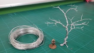 Realistic Scenic Trees  Wire Armatures (Twist technique)