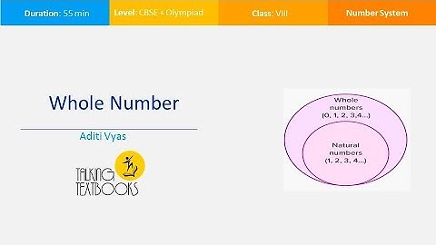 L - 2 Whole Numbers | Class 6 Crash Course | Aditi Vyas | TTB
