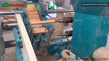 Woodmaster / máy tiện cnc 2 trục tự nạp phôi làm việc liên tục WM-1500A2