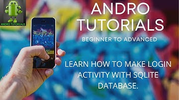 Simple Registration Activity with SQLite Database, Part-2