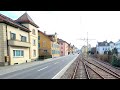 ★ 4K 🇨🇭Lenzburg - Seetal - Luzern cab ride, Switzerland [02.2020]