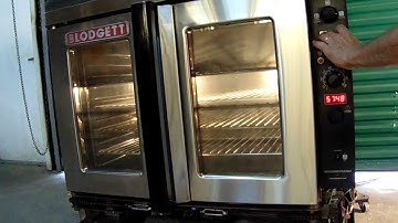 BID ON EQUIPMENT: Item 344192 - BLODGETT Double Stack Convection Oven - Model DFG 100