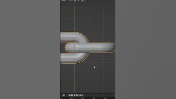 "Quick Chain Modeling in Blender! ⚡️ #Shorts"