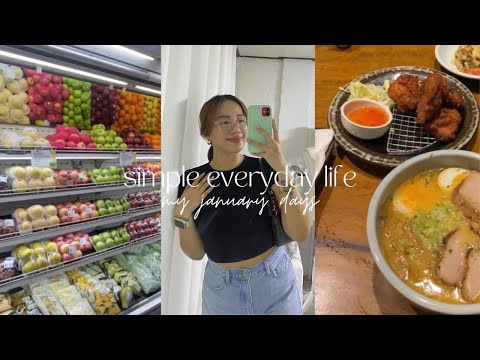 simple everyday life— visiting my nephew, grocery run, cooking breakfast, and date night 👶🏼🛒🍳