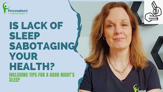 How is sleep affecting my health (BSL)