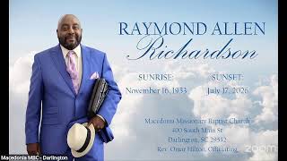 Macedonia MBC - Ray Richardson Funeral