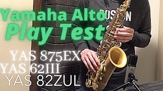 Play Testing the 3 Most Popular Yamaha Altos