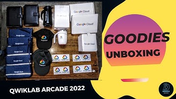 Qwiklab Arcade Google Cloud Goodies Unboxing @InnovativeDeveloper