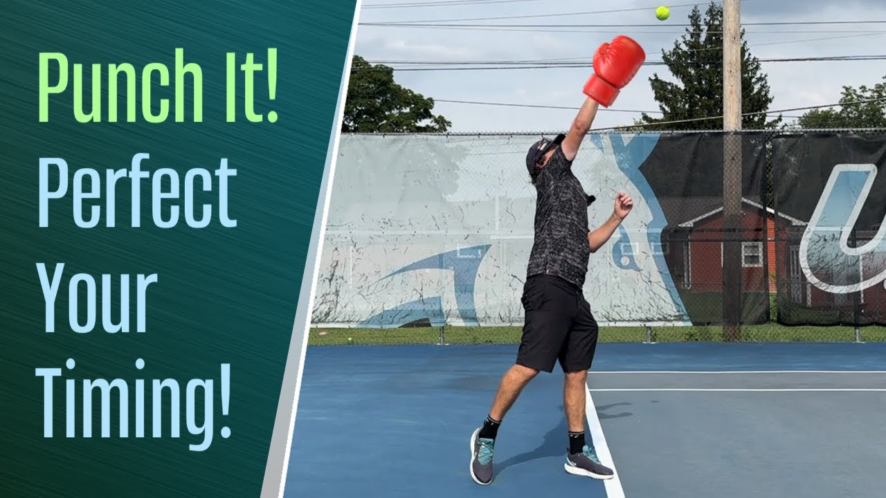 Serve Punching Technique To Improve Timing