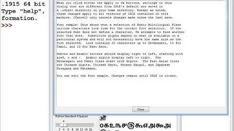 how to increase the font size of python IDLE