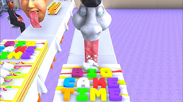 LICK RUNNER 👅 🎂 GAME - All Levels Gameplay Walkthrough Android, iOS BIG NEW UPDATE