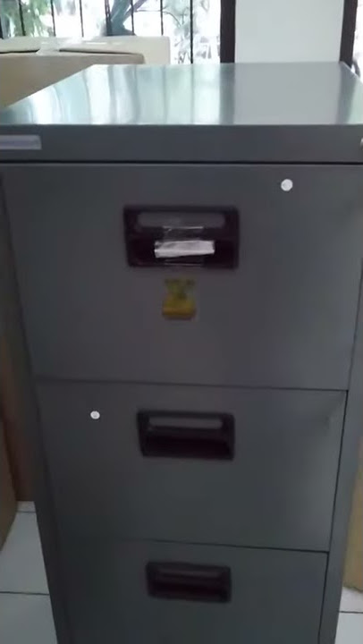 lemari arsip besi filling cabinet yamanaka 4 laci central lock by bams furniture