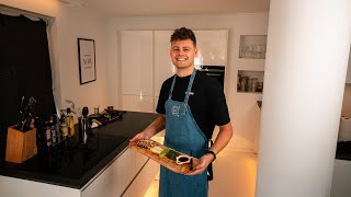 Back in the kitchen and making Tuna Tataki | Mike Grilliams