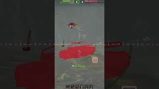 Strv 107-12 6.1K DMG #shorts #wot #worldoftanks #tank #tanks #war  #automobile #army #sweden #games
