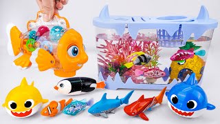 Toy asmr 🐠 ZURU Robo Alive Baby Shark & Little Live Pets Lil Fish Toys ASMR ✨ Review Toys 🔇 screenshot 2