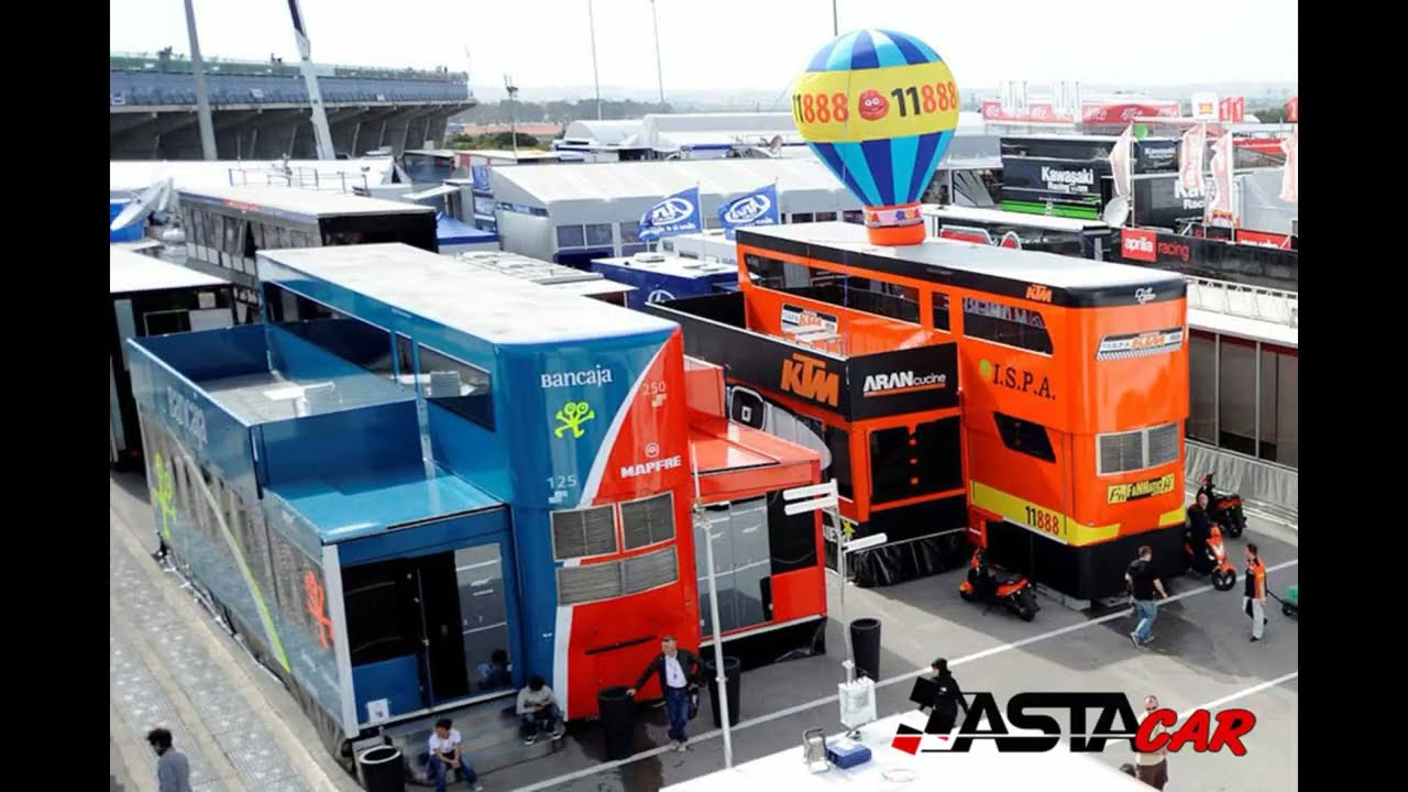 ASTACAR Race & Hospitality trailers product range