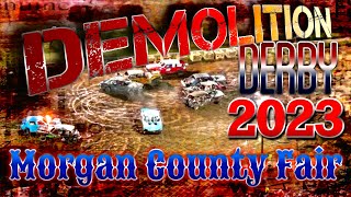 Morgan County Fair, Demolition Derby Finale, 2023 by DRONANZA 225 views 8 months ago 7 minutes, 8 seconds