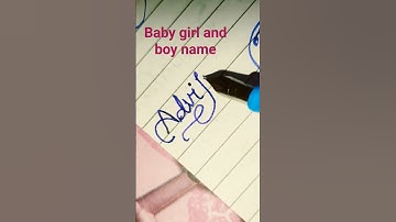 Advika & Aadi**calligraphy and cursive writing