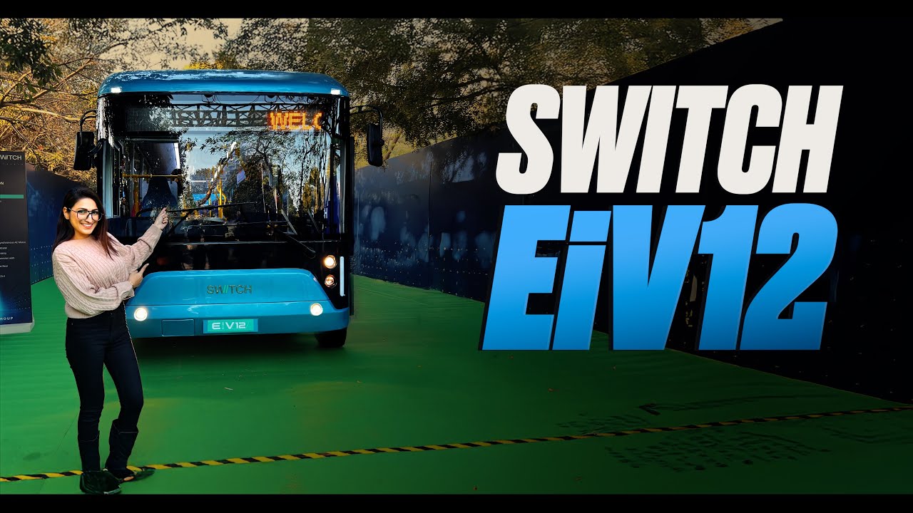 कमाल की Electric Bus..Switch EIV 12 | 