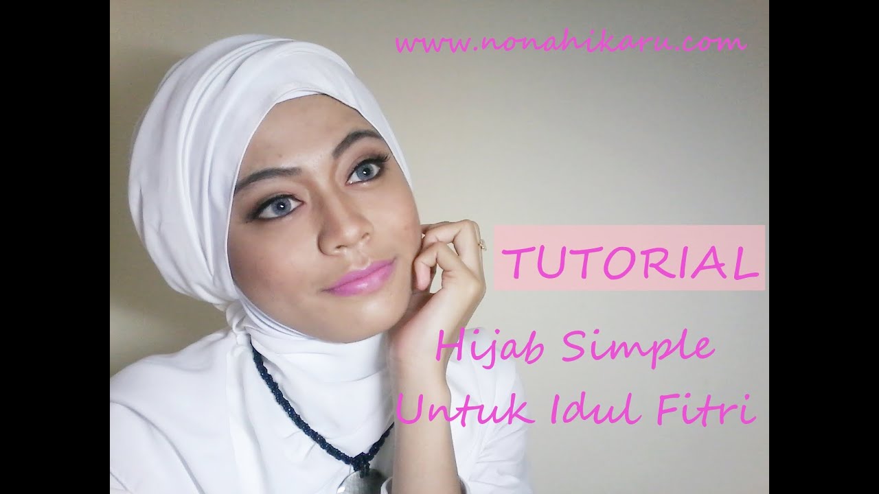 Tutorial Hijab Untuk Idul Fitri  YouTube