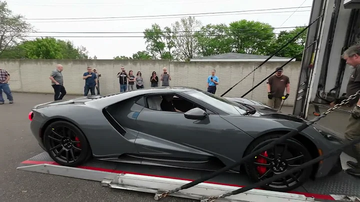 2022 Ford GT Delivery - Big Orange Truck
