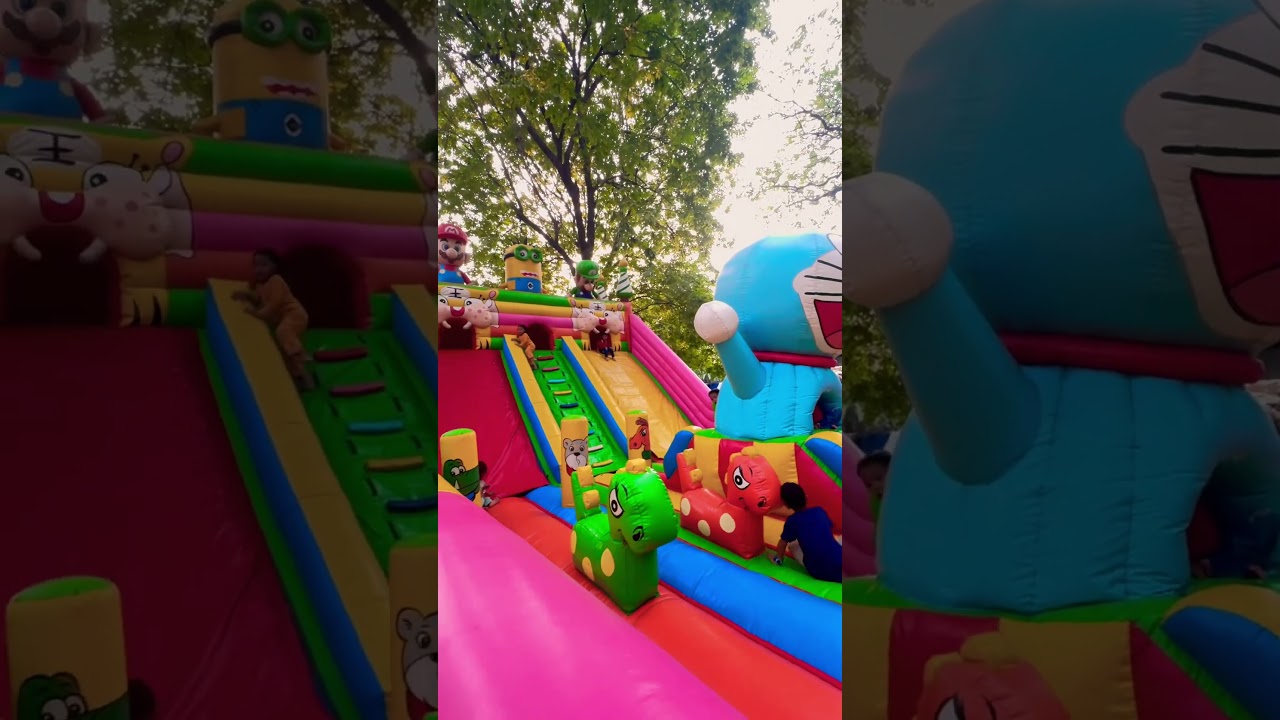 Balon raksasa doraemon dan adik dorami