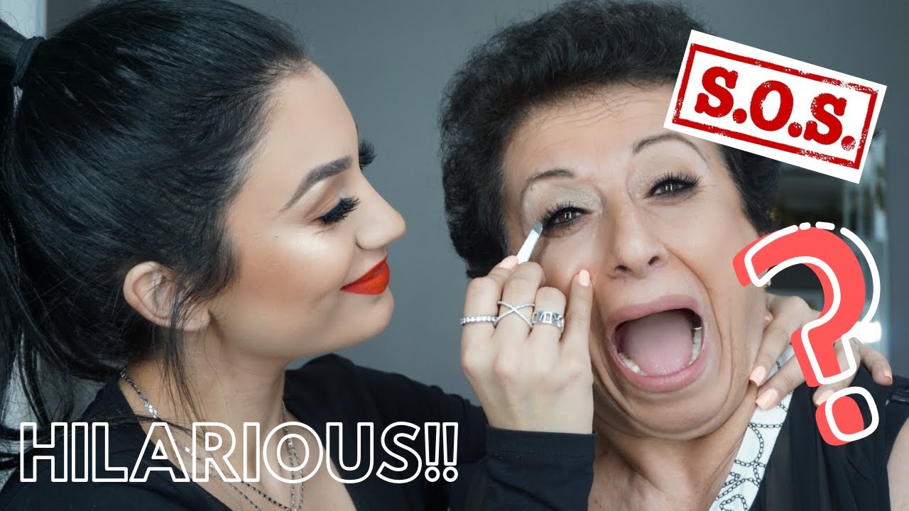 GRANDMA MAKEUP/Q&A *HILARIOUS!!!*