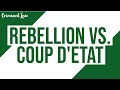 Rebellion vs. Coup D&#39;etat; Criminal Law Discussion