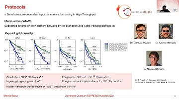 QE tutorial 2022 - Managing high-throughput workflows with AiiDA - Marnik Bercx