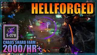 EASY 2000+ Chaos Shard per hour farm strategy | HELLFORGED