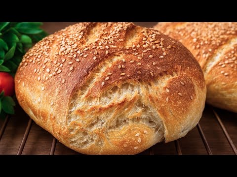 4-Ingredient No-Knead Bread | Simple, Hassle-Free & Perfect Every Time