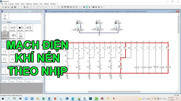 Cách Thiết Kế Mạch Điện Khí Nén Theo Nhịp || FluidSim