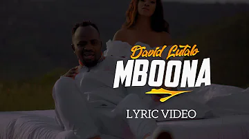 Mboona (Lyric Video) - David Lutalo