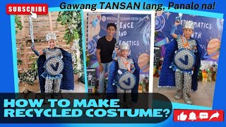 Science And Mathematics Month | Recycled Costume | Congratulations Everyone