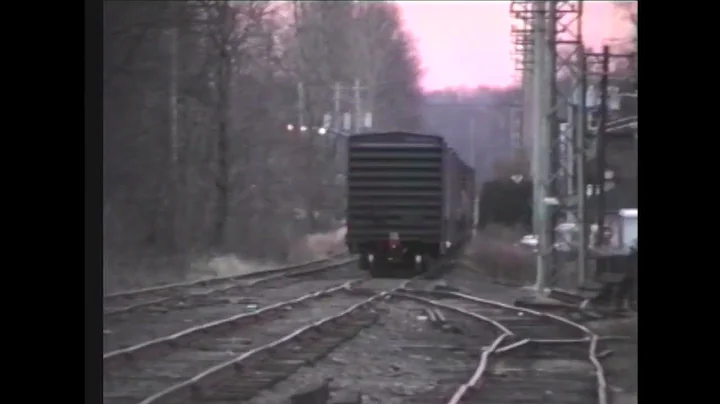 Conrail on the Northern Branch - Closter, NJ 1994