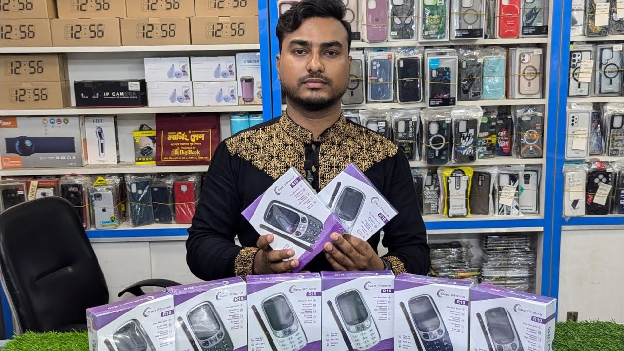 Geo R10 Mobile Geo R10 Ultra Slim Future Phone price in Bangladesh - YouTube