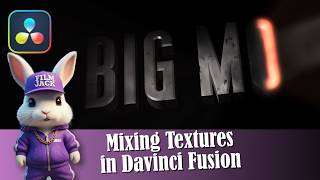 Cinematic Text & Mixing Textures In Davinci Fusion