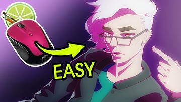 HOW TO DRAW WITH A MOUSE TUTORIAL (Paint Tool SAI)
