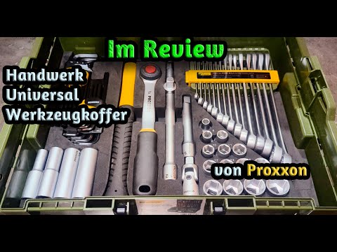 🛠️ Werkzeug Reviews 🛠️ Proxxon Handwerk Universal Werkzeugkoffer (69tlg.)