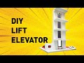 Elevator Lift Model Cardboard